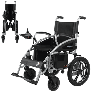 Zip's Transport Light Power Wheelchair@1000Mobility.com