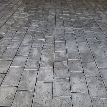 Brick Pattern Concrete Floor 2