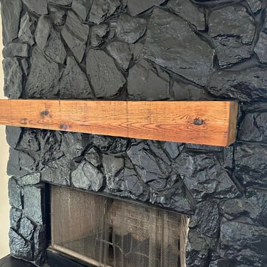 Wood Furniture with Fire Place