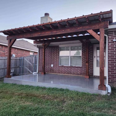 Big Beam Pergola
