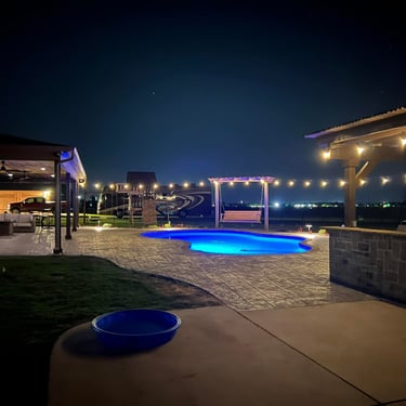 Bistro Lights Outdoor Space