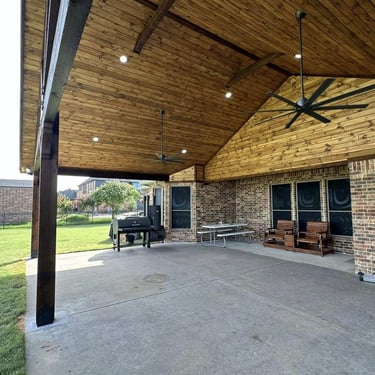 Patio with Canless Light