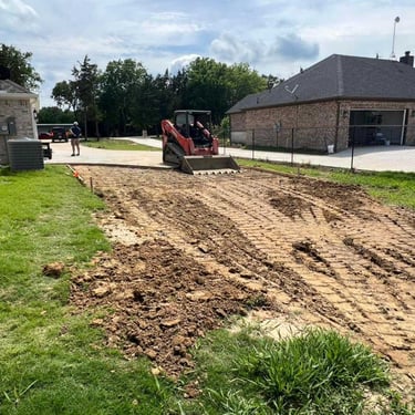 Excavation for Driveway