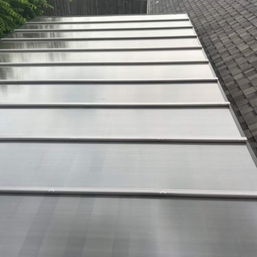 Pergola Roof Installed