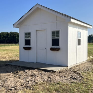 Small White Shed