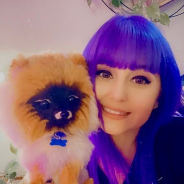 captain crochet Jeanna amigurumi manga japon jeux videos chien sur photo splitz