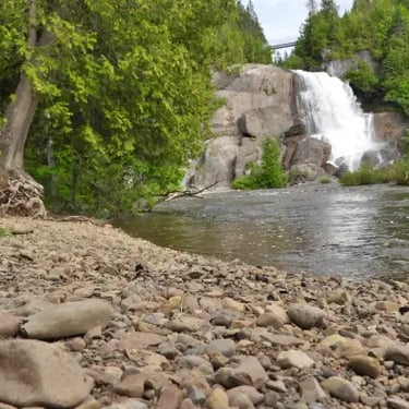 Chute Neigette, Parc Neigette, St-Anaclet.