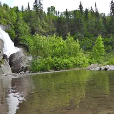 Chute Neigette, Parc Neigette, St-Anaclet.