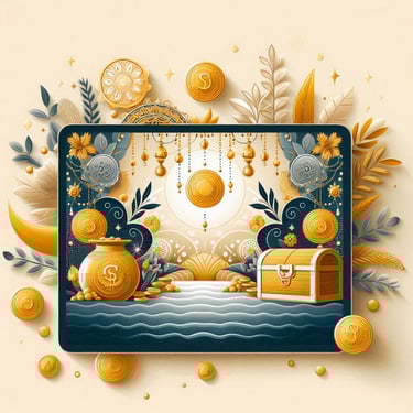 Akshaya Tritiya-themed cover with golden accents, shows prosperity, wealth & investment opportunity.