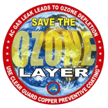 Save the ozone layer from ac gas leak