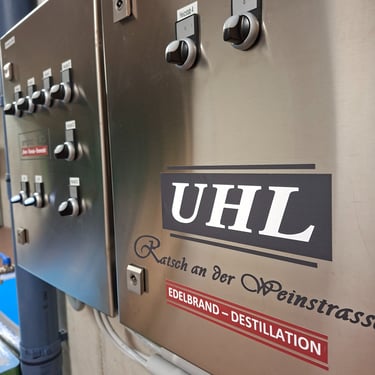 Schaltzentrale für Brennerei