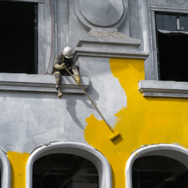 Comparison of premium versus standard paint quality showing durability and finish differences