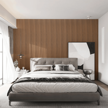 revestimiento pared pvc dormitorio