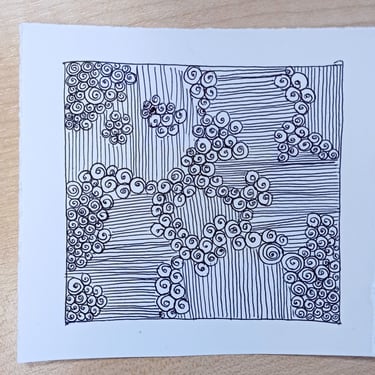Zentangle – tai meditacinė meno forma, kai kuriami abstraktūs vaizdai 