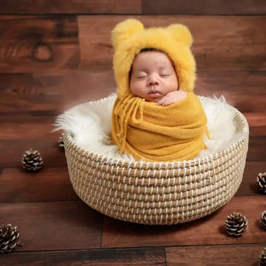 Newborn Photography acorn theme