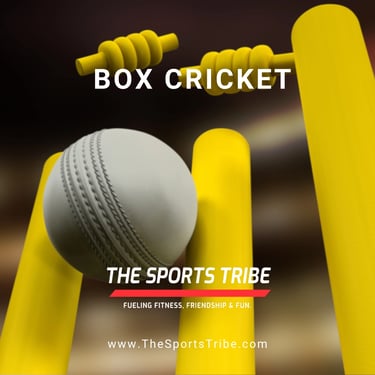a ball of cricket on a box of balls