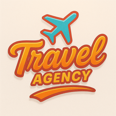a logo for a travel agency