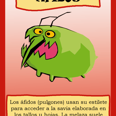 Carta para el juego PLANTA. Digital.
