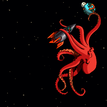 Disco SuperOctopus para Mr. Wilfred. Digital.