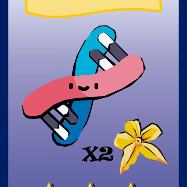 Carta para el juego PLANTA. Digital.