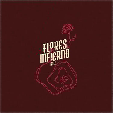 EP Raíz de Flores del Infierno. Boceto inspiración.