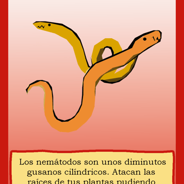 Carta para el juego PLANTA. Digital.