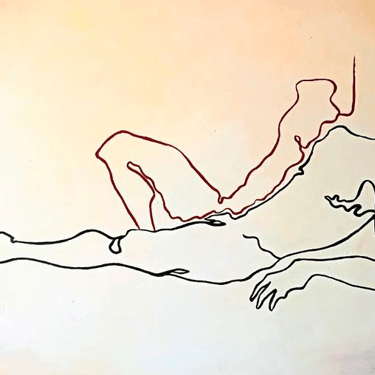 Cuerpo sin razón y razón sin cuerpo. Dípticos en óleo y lienzos 33 x 46 cm y 81 x 46 cm.