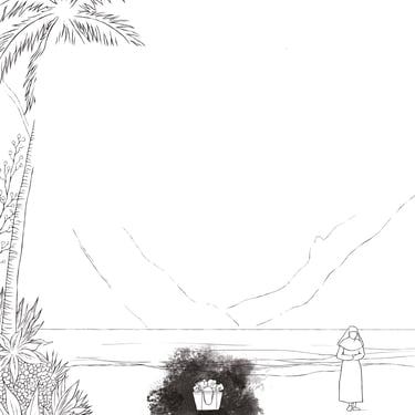 Atlas Onírico, trampa tropical. Digital.
