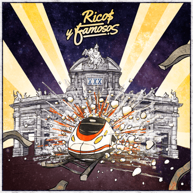 Portada para el disco TREINTA de Somos Ricos y Famosos.