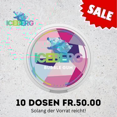dose iceberg snus bubble gum