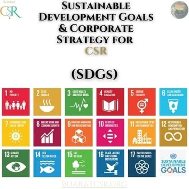 Sustainable Development Goals (SDGs) and Corporate Strategy: Integrating Global Impact into Business Goals | BharatCSR