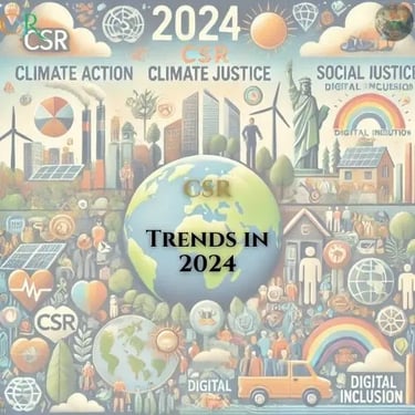 Trends in CSR for 2024: What to Watch Out For As 2024 approaches its end, Corporate Social Responsibility (CSR) BharatCSR