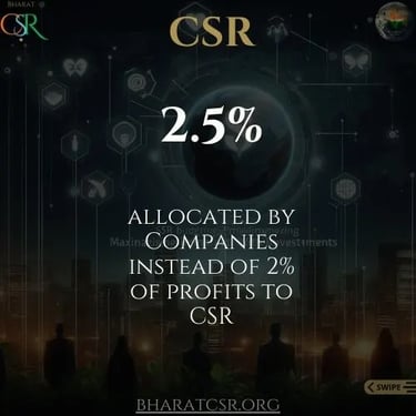 a well-planned CSR budget is essential for ensuring impactful and sustainable social initiatives. Bharat CSR