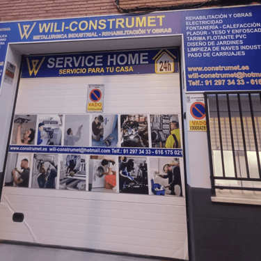 Ubicación de Wili Construmet en C. de Gregorio Navas, Madrid