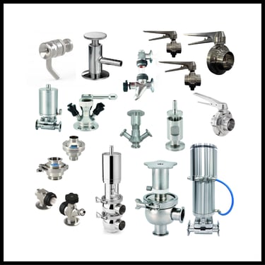 Wilco SS 316 Food Grade Valves - Hygienic Valves for Food Processing - Distributed by MA Jinnah Trading LLC Middle East