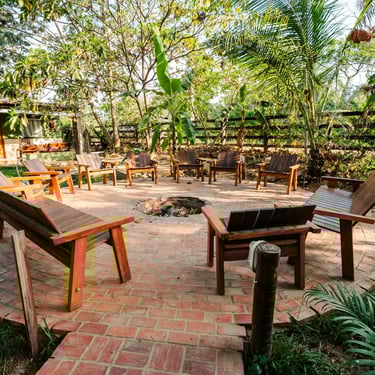 Berço Pantaneiro Lodge Common Areas Fireplace