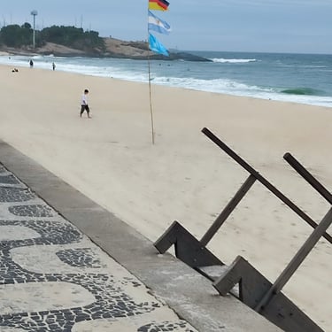 Tarde nublada no Arpoador, Ipanema, Rio de Janeiro