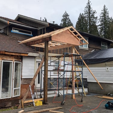 house under renovation 