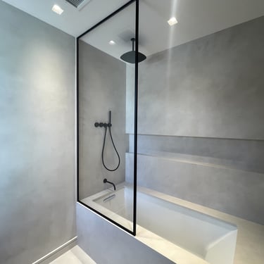 Clayworks Clay Plaster and Tadelakt Shower.
