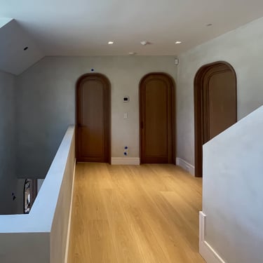 Clay Works Clay Plaster Hallways -CT.