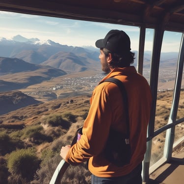 woman holding film camera