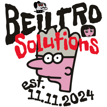 a cartoonish character with a cartoonish face and a cartoonish face