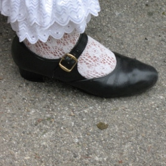 Les chaussures noires