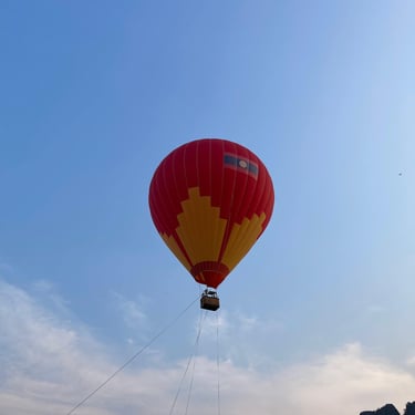 Montgolfière à Vang Vieng