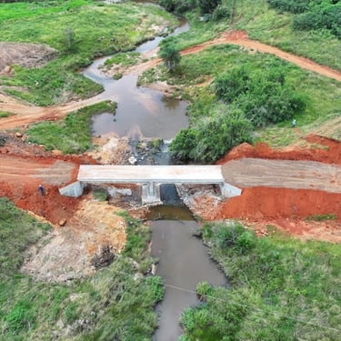 Ponte Pre moldada Instalada no Para