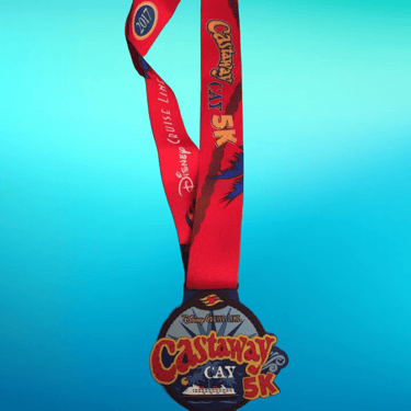 2017 Disney Castaway Cay 5K Medal