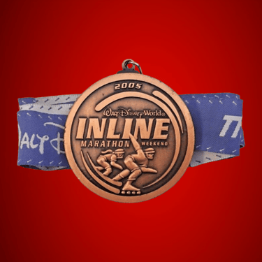 2005 Disney Inline Skating Marathon Medal