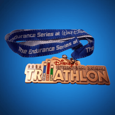 2004 Walt Disney World Triathlon Medal