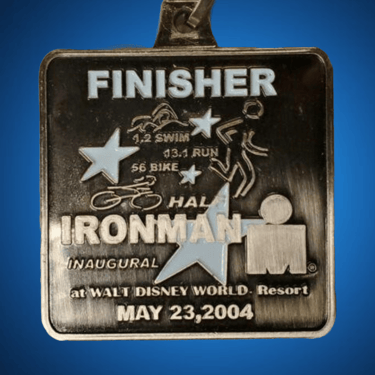 2004 Walt Disney World Half Ironman Triathlon Medal