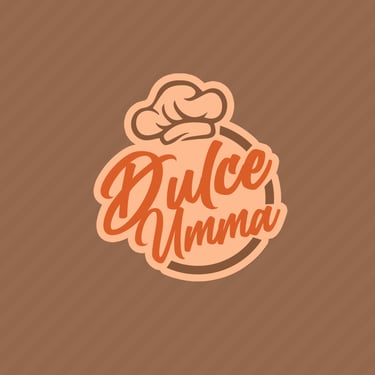 Logo de panaderia con silueta ilustrada e ilustracion de gorro de chef en la parte superoior